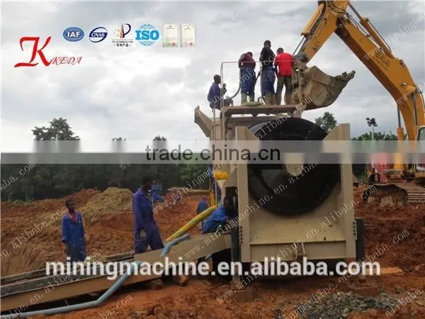 Movable Gold Wash Plant in Southeast Asia With Patent For Sale photo-4