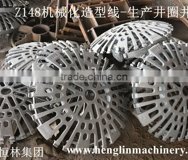 2017 Henglin Atuomatic Manhole Cover Forming Production Line photo-2