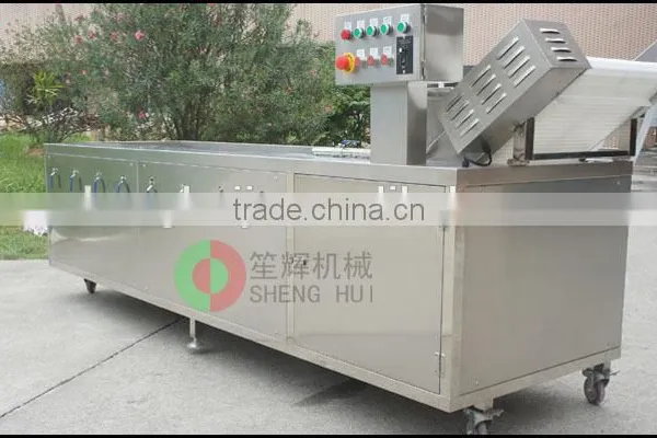 Best Popular Whole Stainless Steel Bubble Vegetable Washing Machine With Ozone System Fruit Washer Automatic Vegetable Washing photo-5