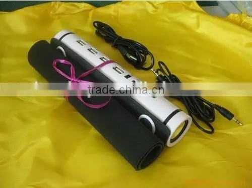 Multifunction Mouse Pad With Usb Hub& Webkey&led Light/multimedia Mouse Pad With Hot Keys photo-4
