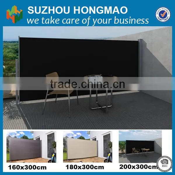 100%UV Protected Polyester Outdoor Folding Retractable Side Awning photo-2