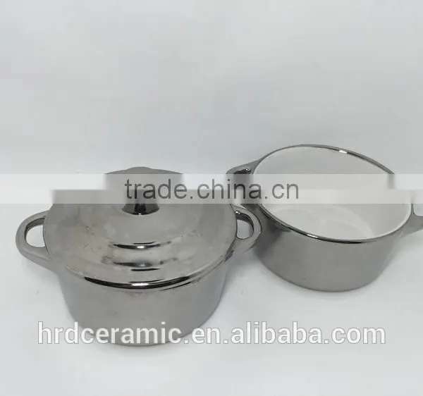 Stocked Stainless Steel Double Handle Electric Hot Soup Pot photo-3