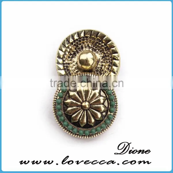 Wholesale Snap Button Pendant Jewelry,Crystal Jewelry Accessory,Trendy Snap Button Jewelry photo-2