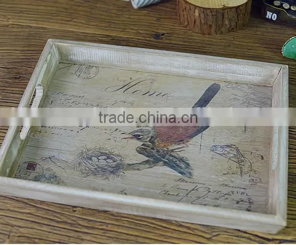 Rural Printing Wooden Serving Trays photo-3