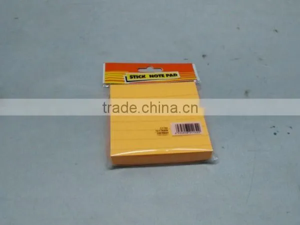 100 Sheet 3x3 Inch Color Paper Sticky Note Pad photo-2