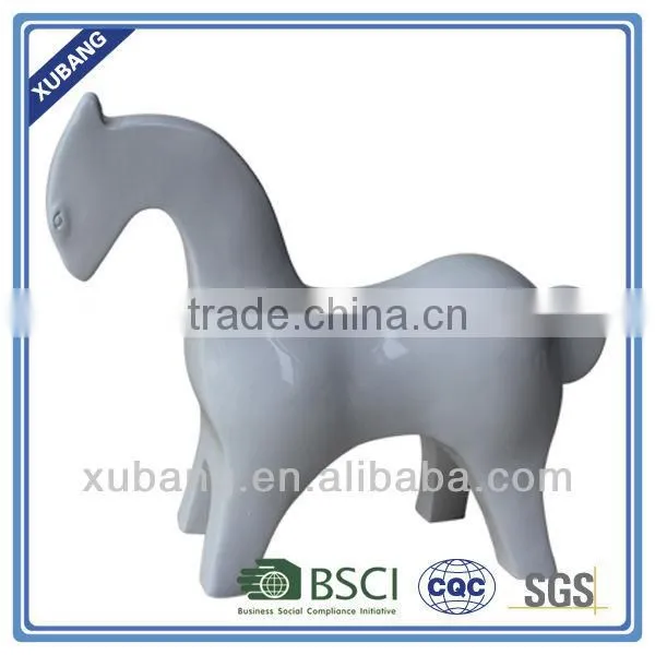 White Horse Decor Decorative Animal Resin Crafts And Gifts