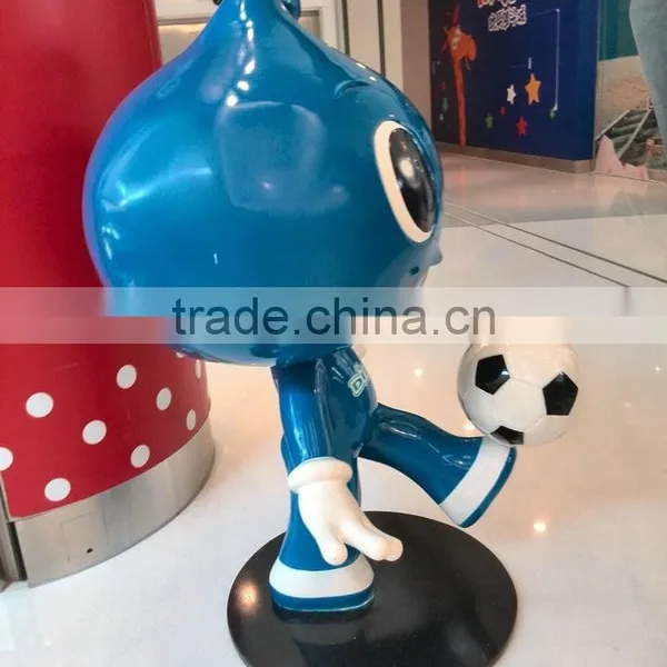 Football Man Cartoon Figure Mascot for Shopping Mall photo-5