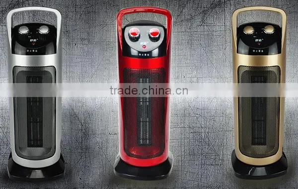 Electric Portable Oscillating Ceramic PTC Tower Fan Heater photo-2