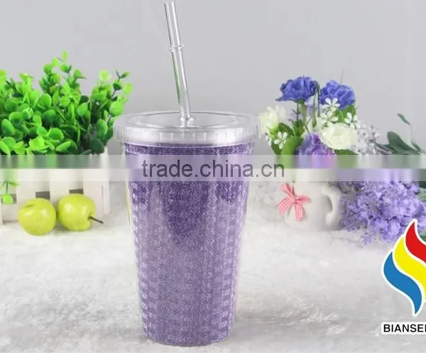 Custom Logo Printed Wholesale Reusable Plastic Cup With Lid photo-4