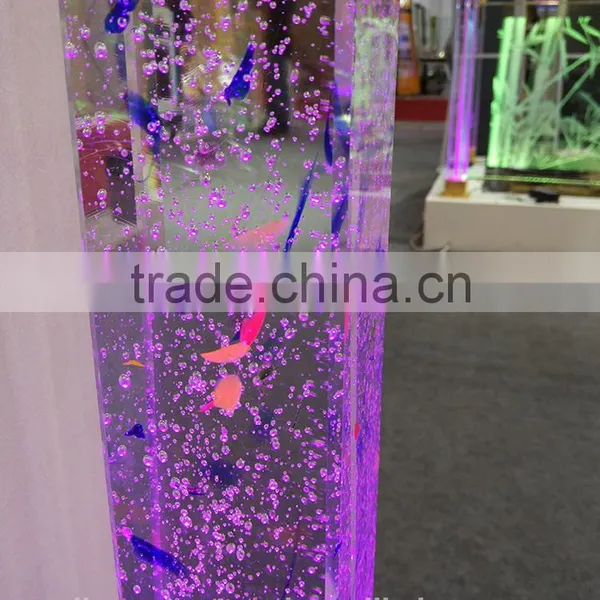 Wholesale Glass Crystal Multi-color Pillars for Home Screen photo-3
