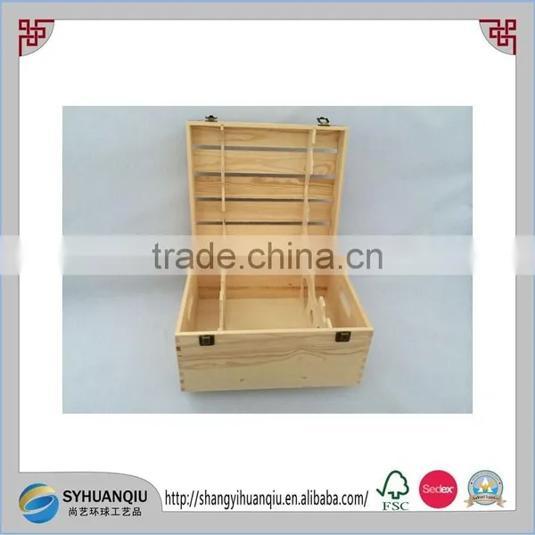Wooden Wine Box, Plywood, MDF photo-2