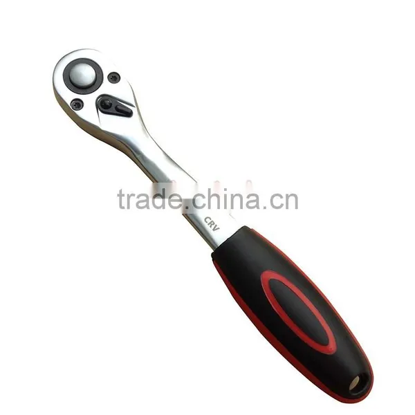 1/2" 3/8" 1/4" Ratchet Wrench(Socket Set) 72t Cr-v photo-2