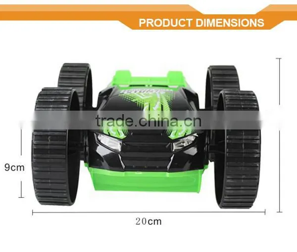 5588-603 4 Channels 360 Degrees Flip Remote Control Stunt Car Toy photo-5