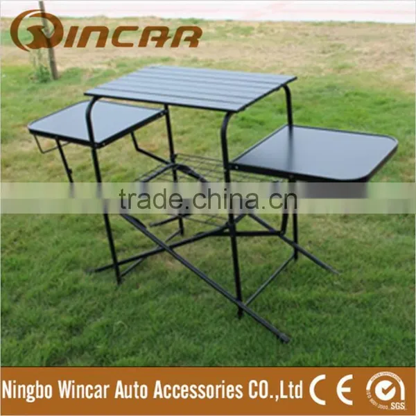Folding BBQ Table Portable Grill BBQ Table Baoli Boards Camping Table photo-3