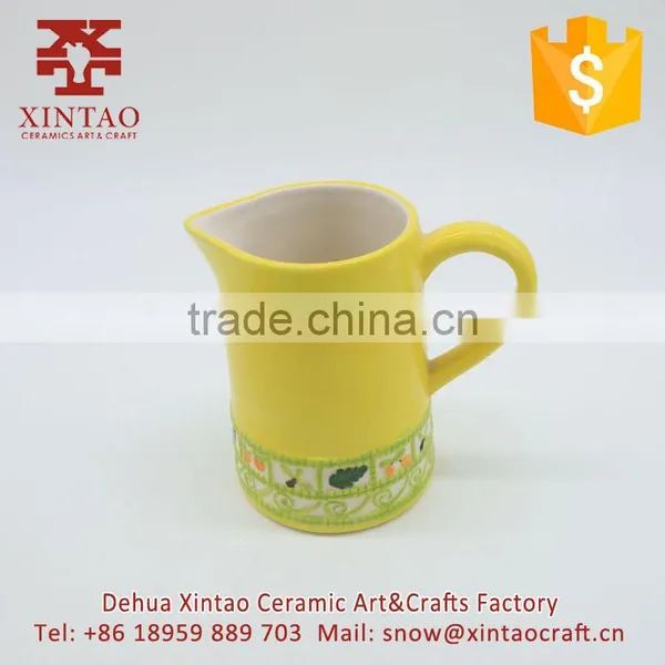 2017 New Design Glazed White Cup With Bird on the Edage photo-6