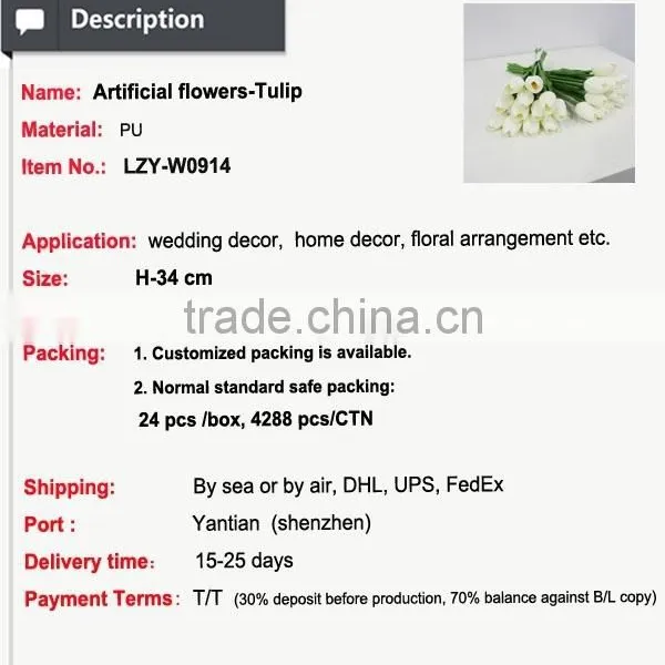 Hot Selling Tulip for Home Decoration Pieces and Valentine's Day Gift Flower photo-2