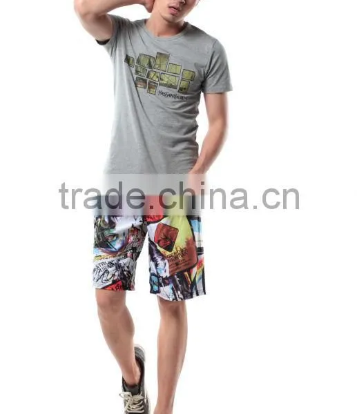 2016 Fashion Style Men Loose Beach Shorts for Summer photo-3