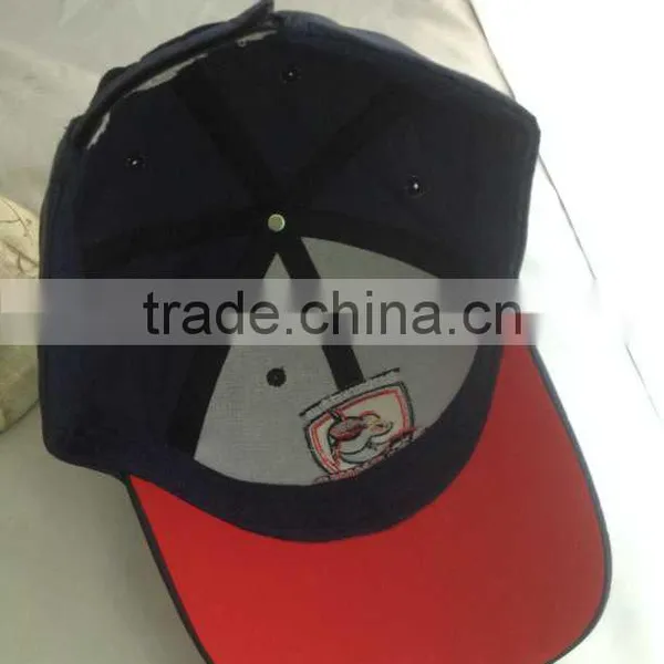 Personal Logo Design High Quality Curve Embroidery Sandwich Promotional Cap photo-3