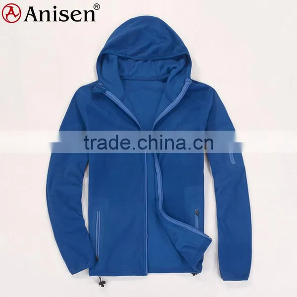 Wholesale Men's Hooded Fleece Jacket photo-2