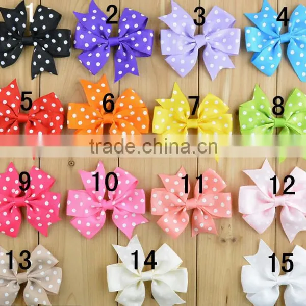 High Quality Butterfly Bow Hair Clip Hair Bowknot Clips Grosgrain Ribbon Hairpins Infant Baby Girls Hair Accessories photo-4