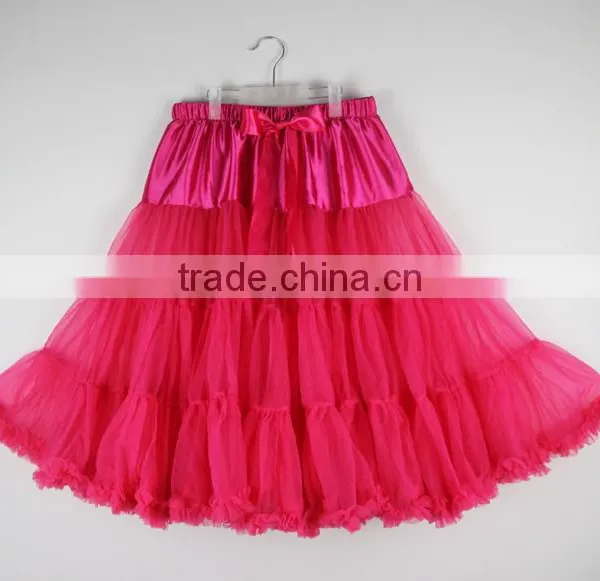 50s Wholesale Long Ruffle Tulle Big Puffy Petticoat photo-4