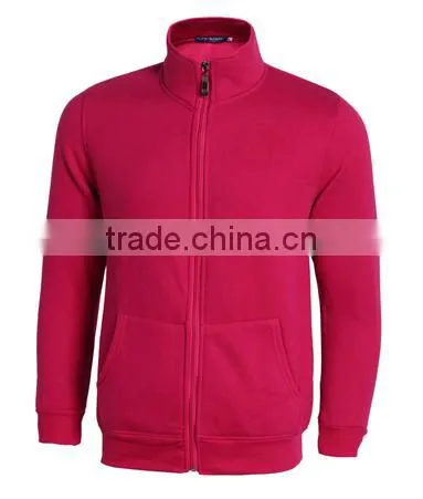 Wholesale High Quality Mens Stand Collar Zipper Jacket Without Hood Top Selling photo-6