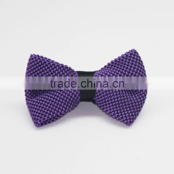 100% Polyester Knitted Bow Tie For Whole Sale photo-3