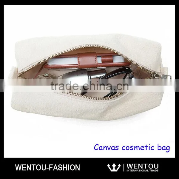 Wholesale Canvas Cosmetic Bag photo-4
