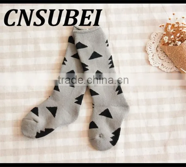 2016 Winter Children's Popular Tube Socks Children's Pantyhose Thick Combed Cotton Terry Baby Leggings photo-4