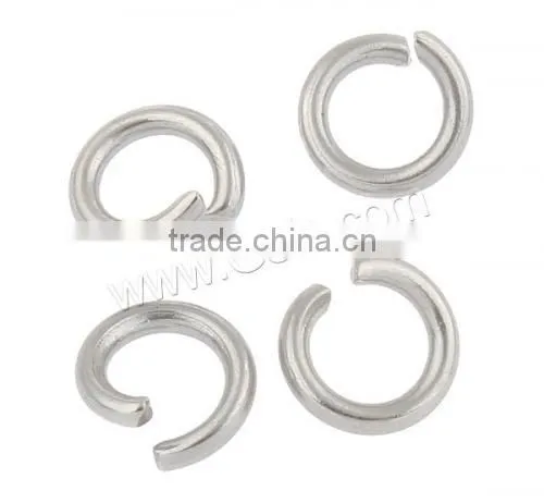 New 8mm Jewelry Findings Stainless Steel Open Jump Rings for Jewerly