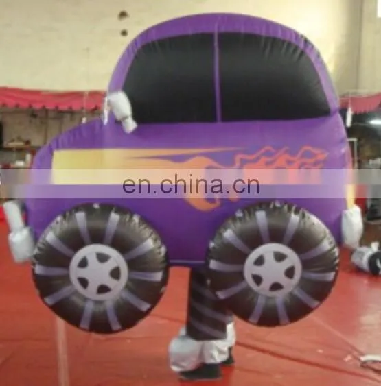 Inflatable Moving Car Cartoon for Outdoors Promotion photo-3