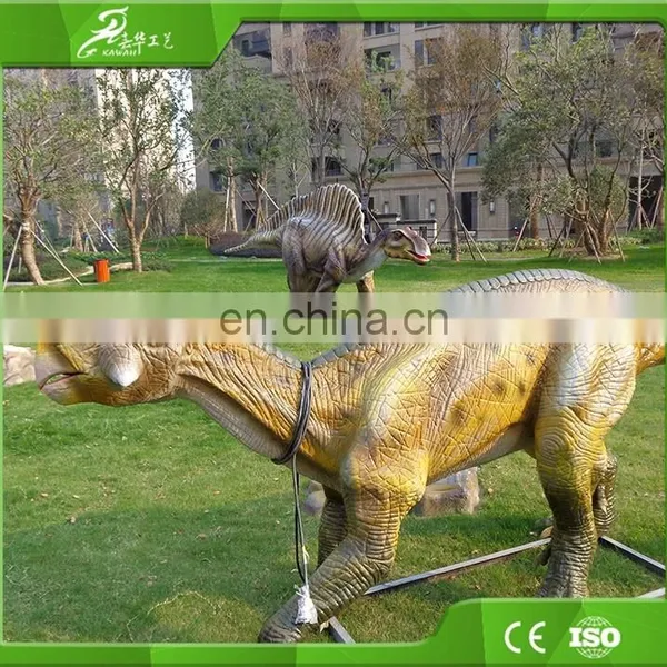 Outdoor Playground Equipment Fiberglass Dinosaur Sculpture for Amsement photo-6