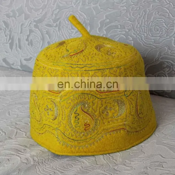 Wool Felt Islamic Nigeria Prayer Caps photo-2