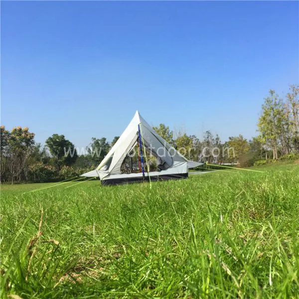 1 Man Tent White Lightweight Summer Camping Tent photo-5