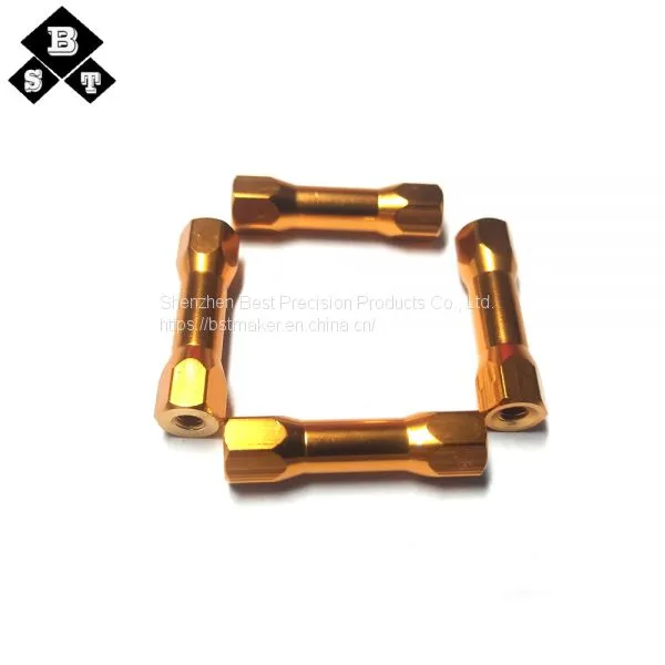 China CNC Factory High-quality CNC Anodized Aluminum Part With Sandblasting Finish photo-4