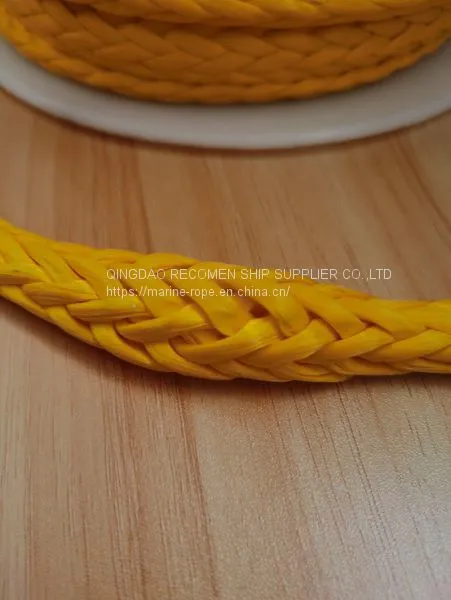 Factory Direct Supply Uhmwpe Rope 10mm/ 18mm 12 Strand Uhmwpe Rope High Tensile Synthetic photo-3