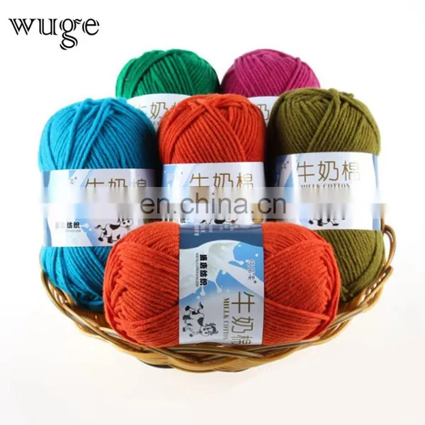 Natural Smooth Wholesale Cotton Yarn for Hand Knitting photo-3