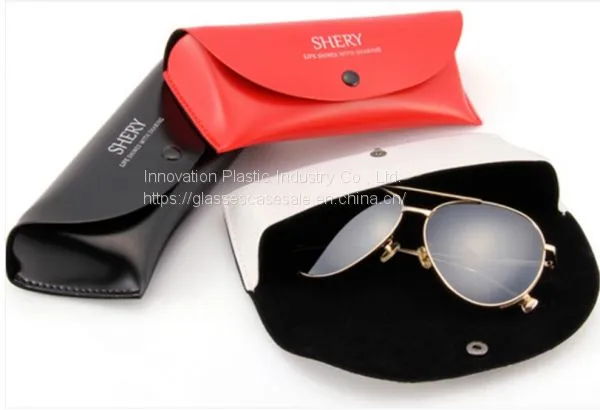 Fresh and Vintage Glasses Case; Simple Unisex Portable Sunglasses Case photo-5