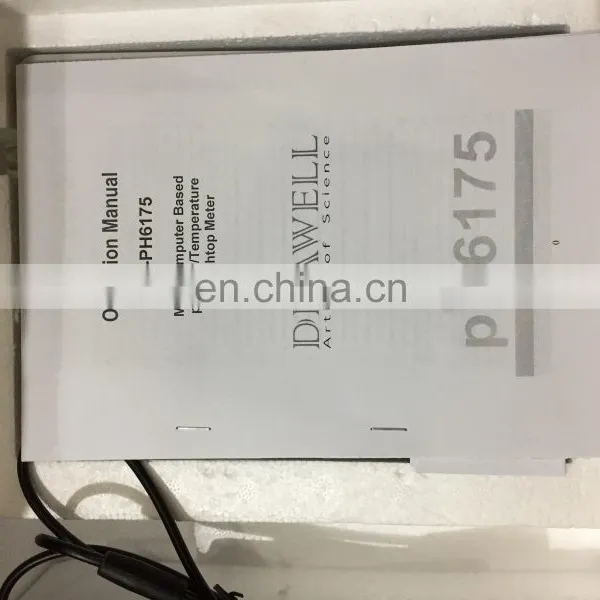 DW - PH6175 pH/mV/Ион/Температура Бенчмарк - измеритель/Влажностной анализатор на основе галогенов VisionPlus photo-2