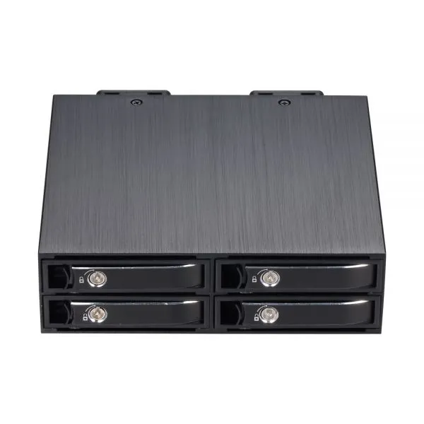 Unestech 4x2.5in Hard Disk to 5.25in Optibay SSD Hdd Mobile Rack for 2.5in Hard Drive Enclosure SFF-8643 photo-4