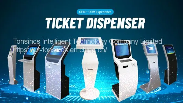 The Whole Queue Management System Floor Stand Ticket Dispenser for Bank /Hospital