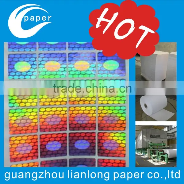 2015 Hot Sale Silver Hologram Sticker&waterproof Custom Label &laser Sticker photo-2