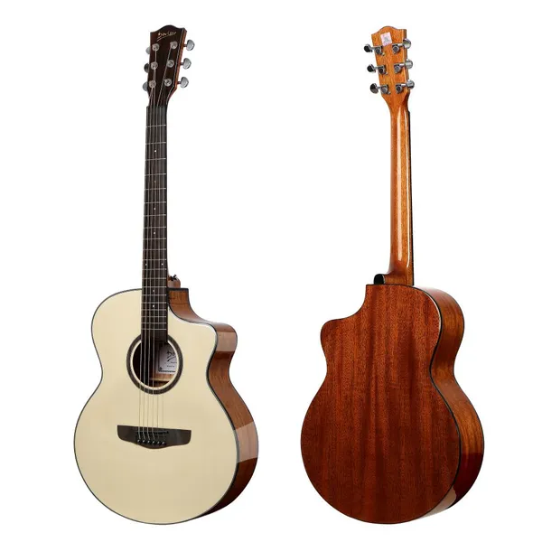 Deviser LK-13 High-glossy Guitar OEM Acoustic Guitar 40 Inch Guitar Wholesale Price Made in China for Sale photo-2