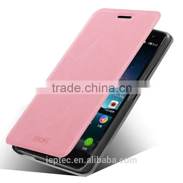MOFi RUI Series PU Leather Flip Cover Case for ZTE Nubia Z7 Mini, NX507J, NX507H, Soft TPU Back photo-5