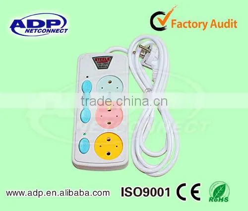 UK Standard Three Ways Extension Power Socket photo-4