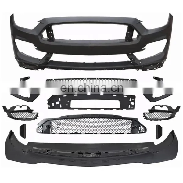 Rear Diffuser Lower Valance With EXHAUST Tips for Ford Mustang Shelby GT350 2015-2017 photo-4