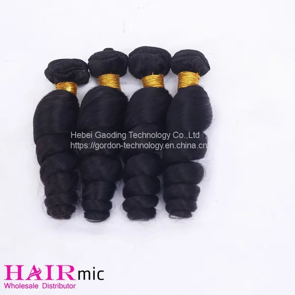 Natraul Color Loose Wave Human Hair Bundle Hair Weft photo-2