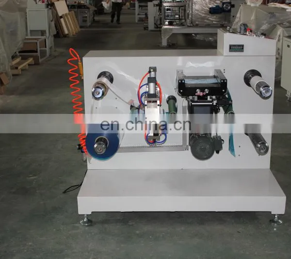 Copper Rewinder PET PVC Film Label Paper Unwinding and Rewinding Machine photo-5