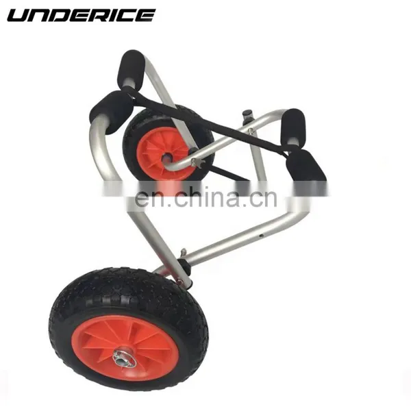 UICE Multifunction Foldable Kayak Cart Trolley Portable Aluminum Kayak Canoe Cart Fishing Kayak Trolley photo-3