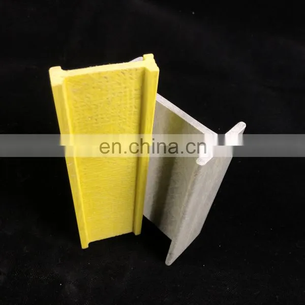 High Strength FRP/GRP Pultrusion Profiles Pultruded H Beam I Beam photo-4